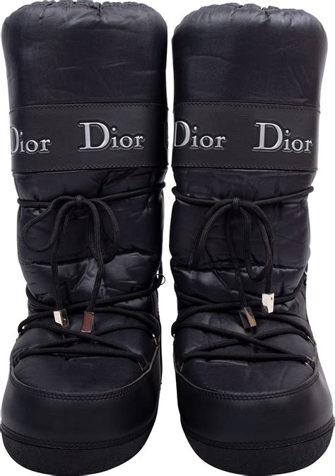 dior counter boots|christian Dior black boots.